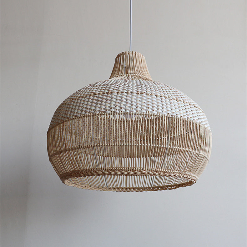 Rattan Woven Pendant Light