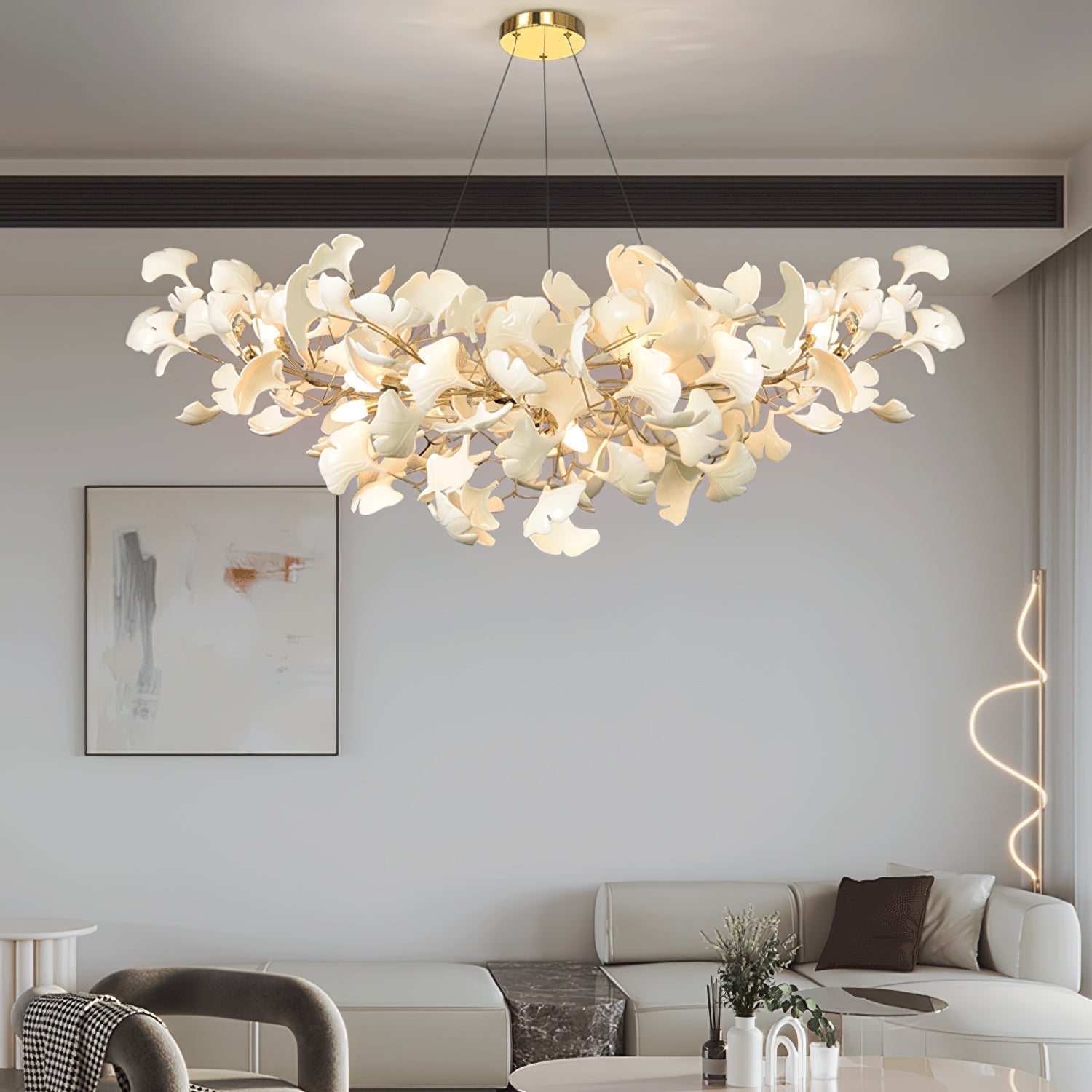 Gingko Chandelier