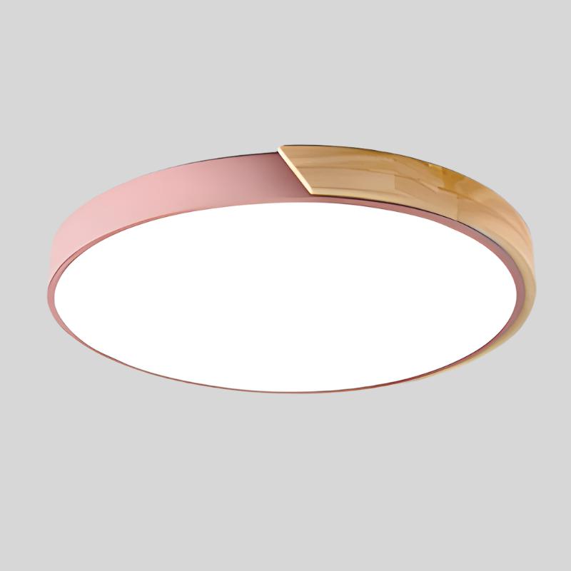 Nordic Wooden Macaroon Ceiling Light