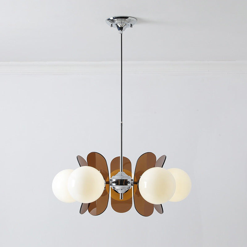5-Head Bauhaus Chandelier