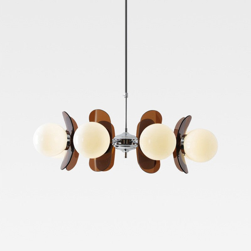 5-Head Bauhaus Chandelier