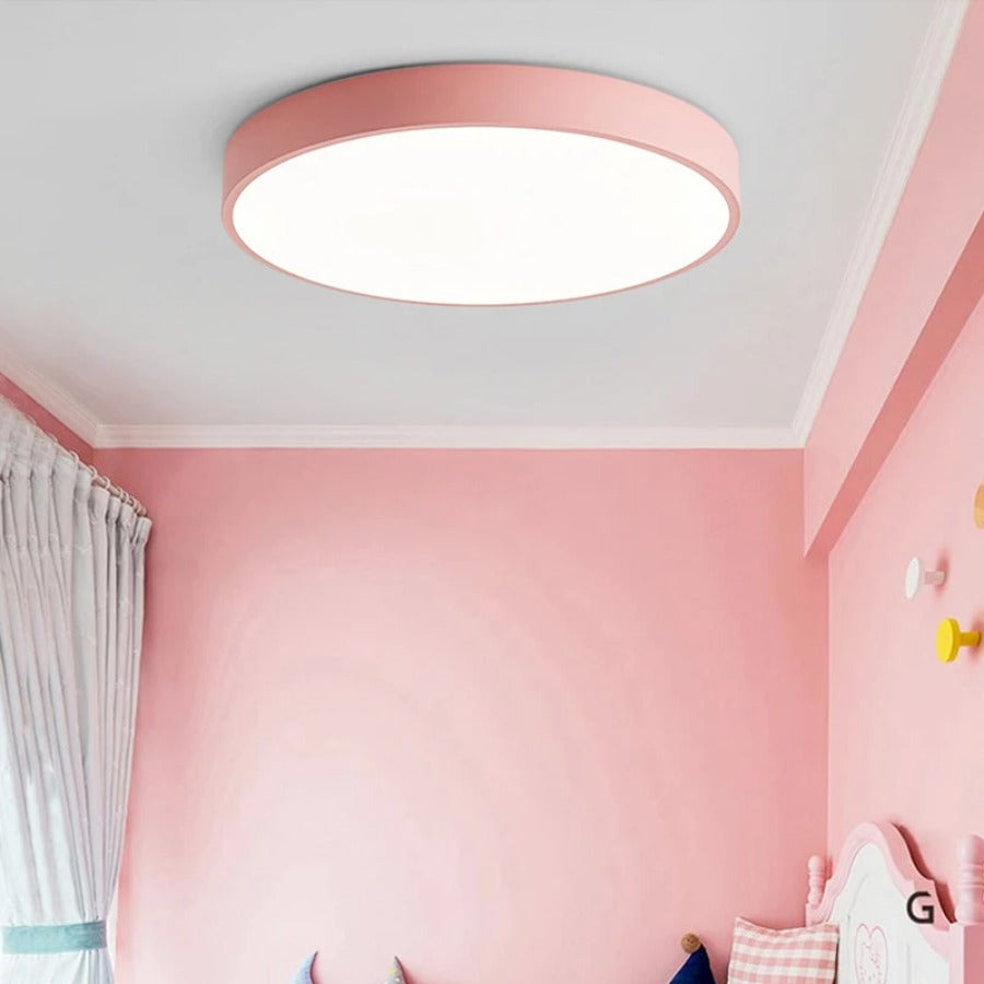 Nordic Wooden Macaroon Ceiling Light