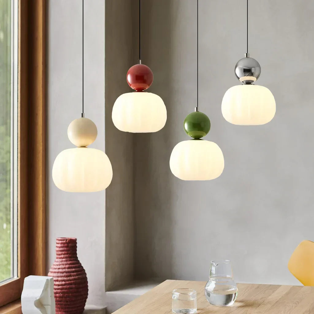 Scout Cream Deco Pendant Light