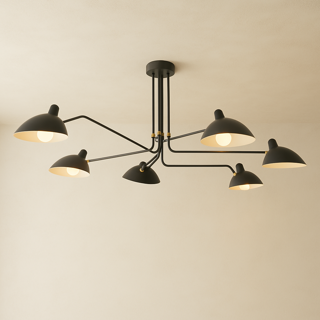 Serge Mouille Ceiling Light