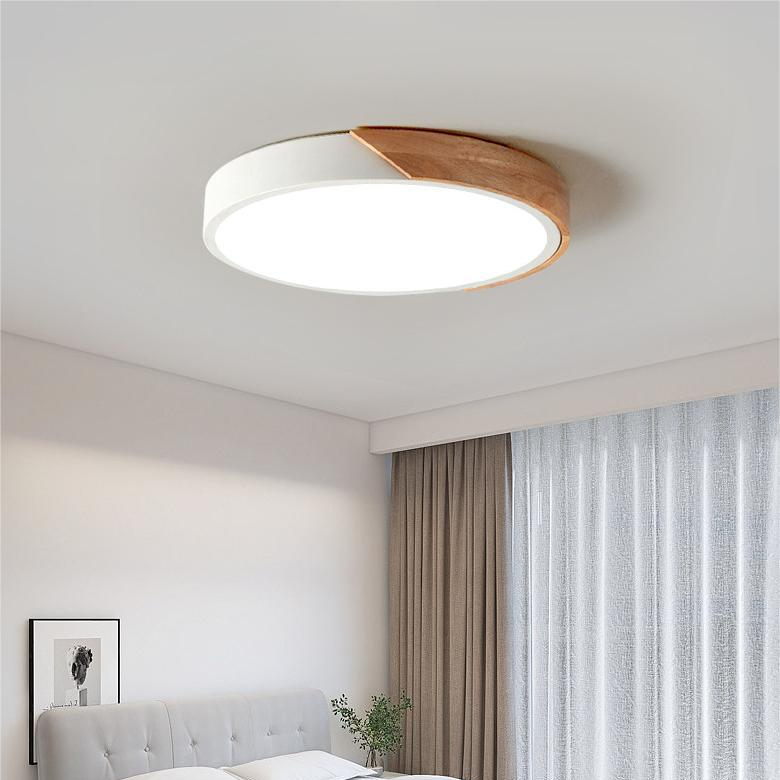 Nordic Wooden Macaroon Ceiling Light