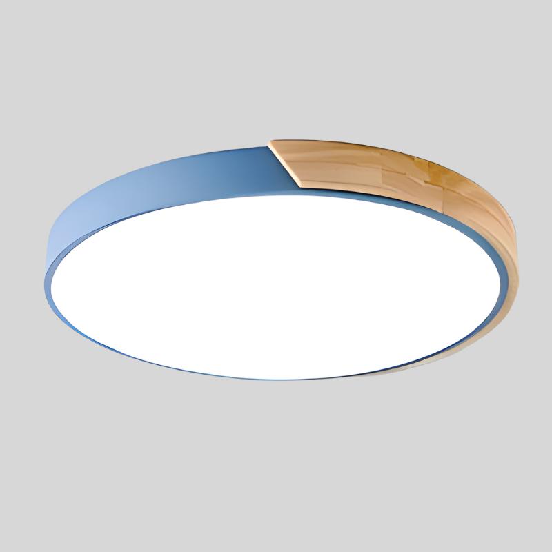 Nordic Wooden Macaroon Ceiling Light