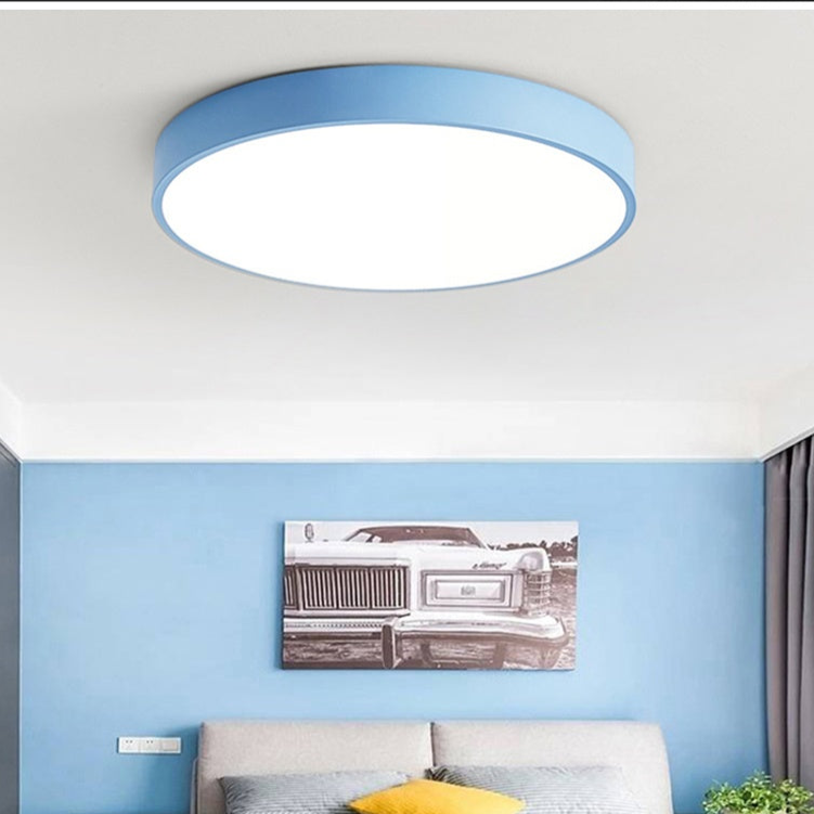 Nordic Wooden Macaroon Ceiling Light